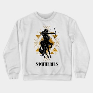 Sagittarius zodiac sign Crewneck Sweatshirt